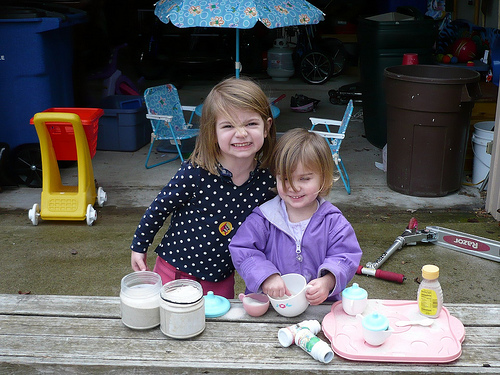Alana and Gabby's Teaparty