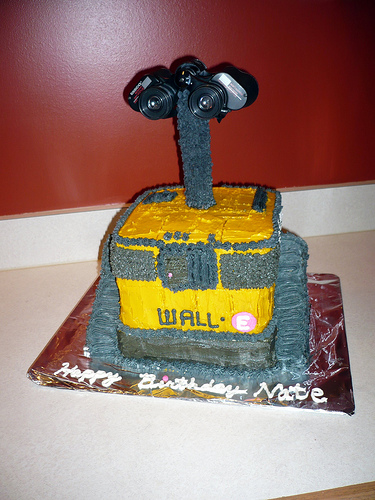 Wall-E Cake