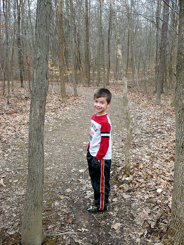 Carson on a Hike