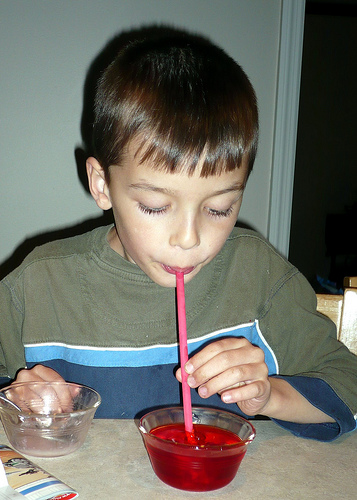 Eating Jello through a Straw