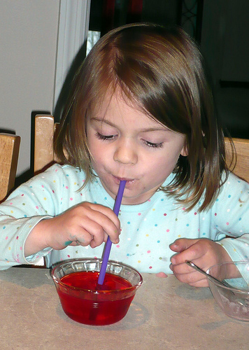 Eating Jello through a Straw