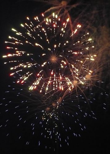 Plain City, Ohio Fireworks -- July 4, 2009