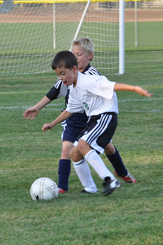 Carson at soccer