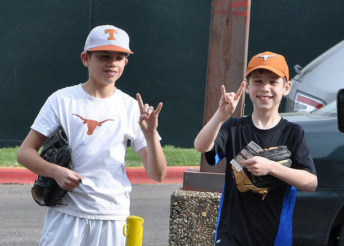 Benton and Jack and UT Baseball