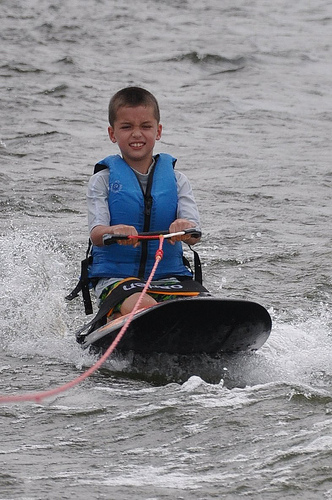 Carson on the Kneeboard