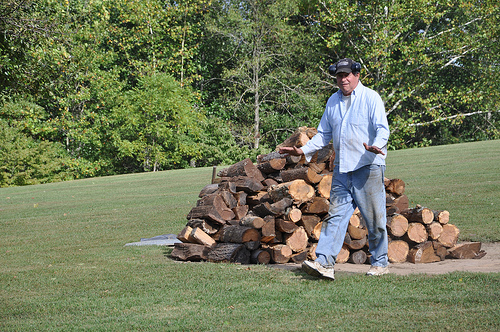 Bob in Mid-Chore