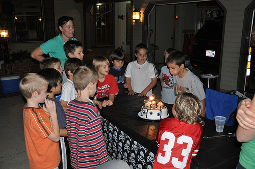 Blowing Out the Candles (and Sparkler)