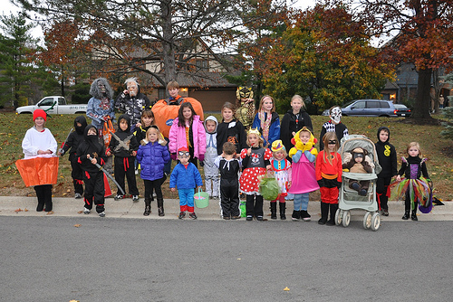 Ready to head out for trick-or-treating