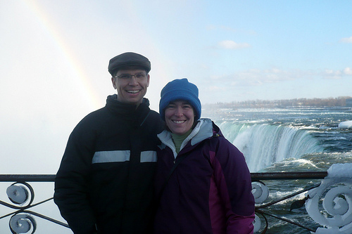 Julie and Tim at Niagara Falls