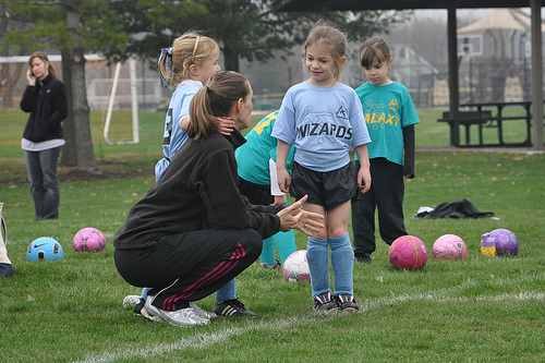 Alana and her coach