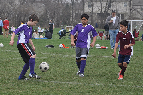 Benton takes a kick