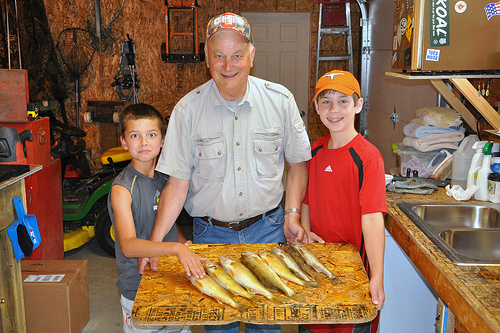 Walleye catch!