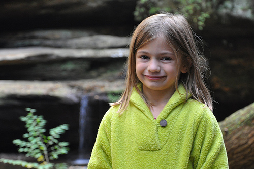 Alana at Old Man's Cave