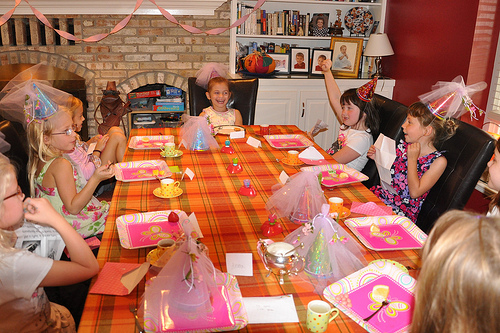 Alana's Belated 6th Birthday Tea Party