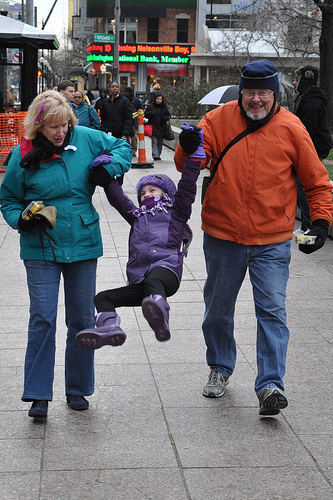 Swinging Betwixt Willing Grandparents